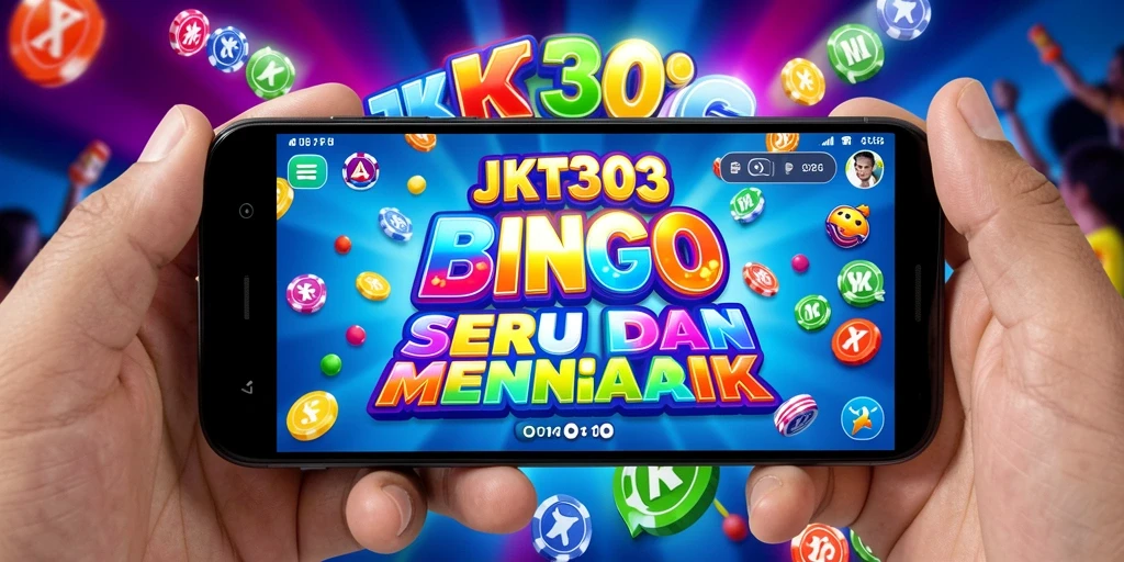 Tampilan seru dan interaktif gameplay Bingo JKT303.
