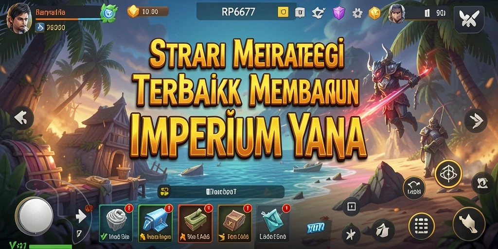 Tampilan gameplay RP6677 dengan berbagai elemen SLG.