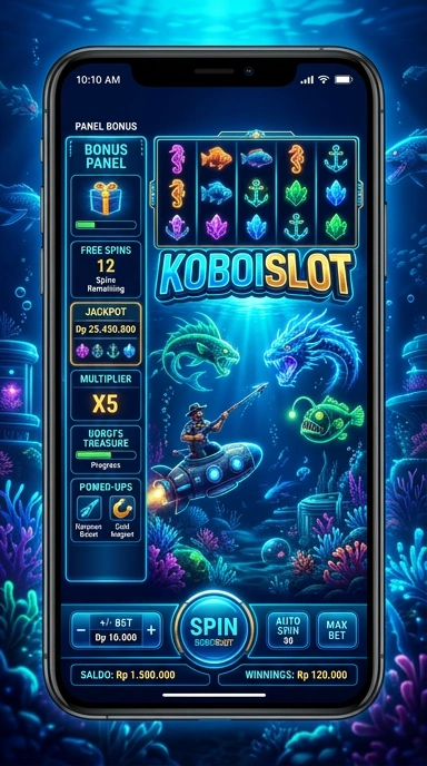 Pengguna yang senang bermain di koboislot.